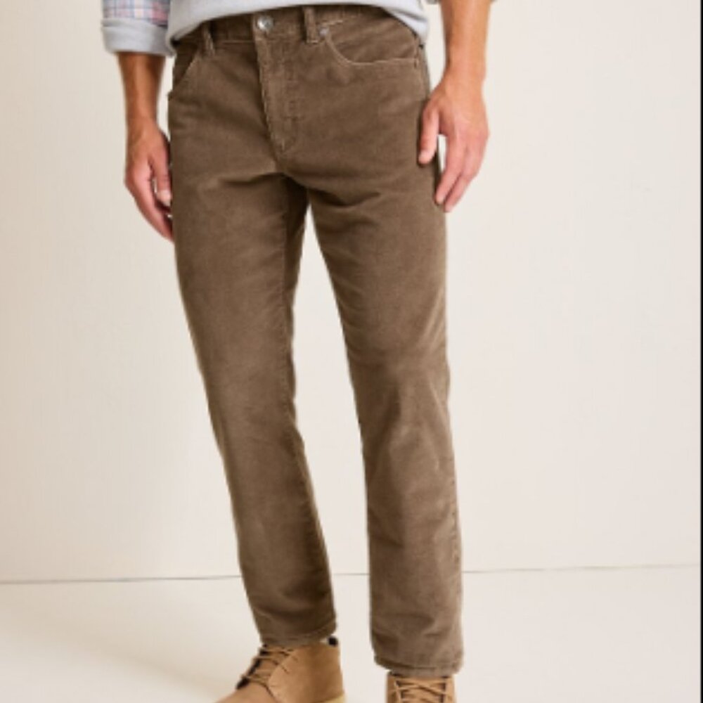 SeaCoast Corduroy 5-Pocket Pants, Nut Brown NWT